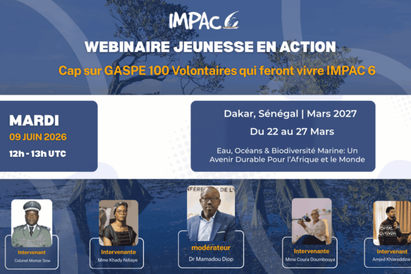 WEBINAIRE DES 100 JEUNES VOLONTAIRES d’IMPAC6