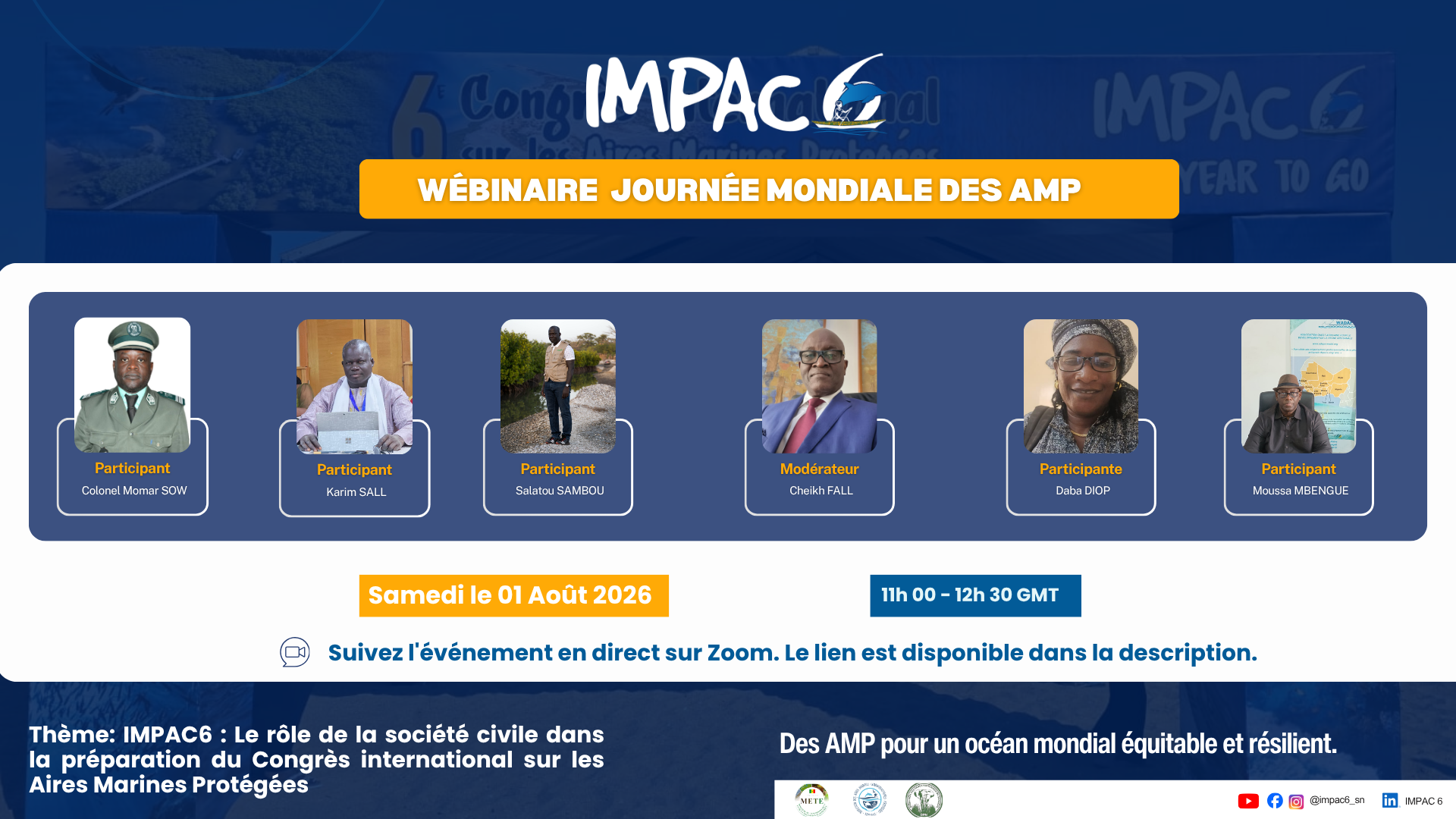 Webinaire Journée Mondiale des AMP